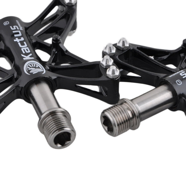 Magnesium Pedals Platform CNC Titanium Axle 9/16 inch for Kactus Bike MTB