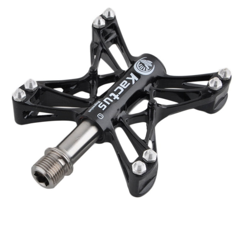 Magnesium Pedals Platform CNC Titanium Axle 9/16 inch for Kactus Bike MTB