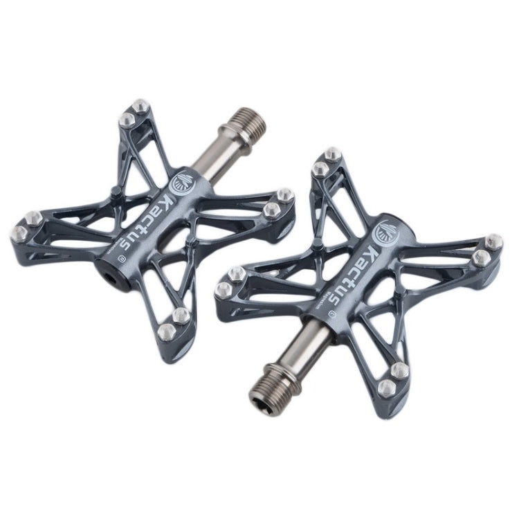 Magnesium Pedals Platform CNC Titanium Axle 9/16 inch for Kactus Bike MTB