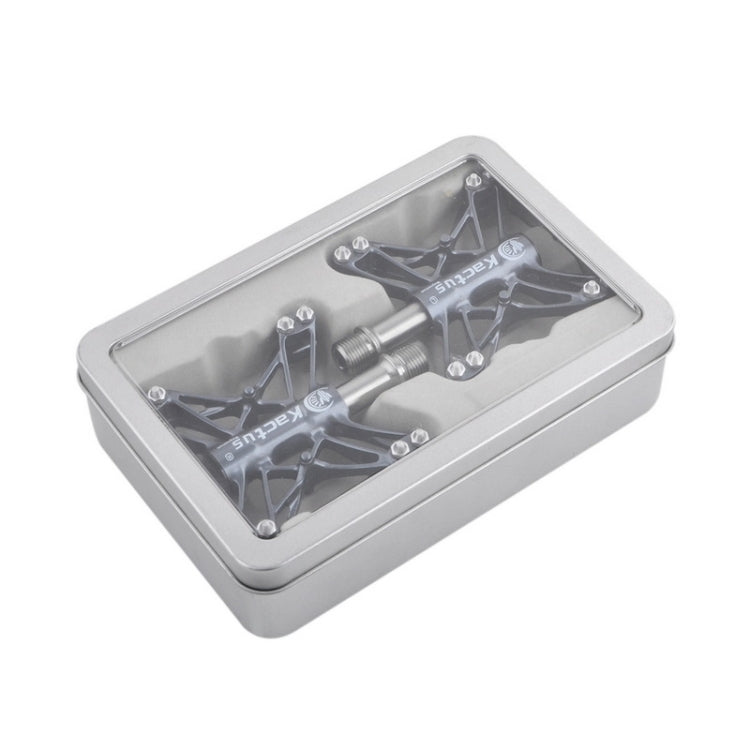 Magnesium Pedals Platform CNC Titanium Axle 9/16 inch for Kactus Bike MTB