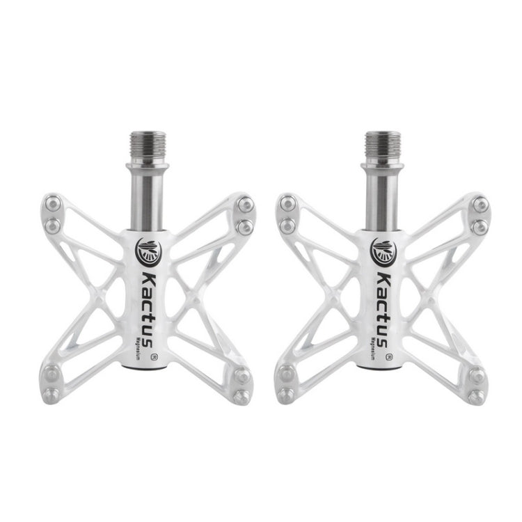 Magnesium Pedals Platform CNC Titanium Axle 9/16 inch for Kactus Bike MTB
