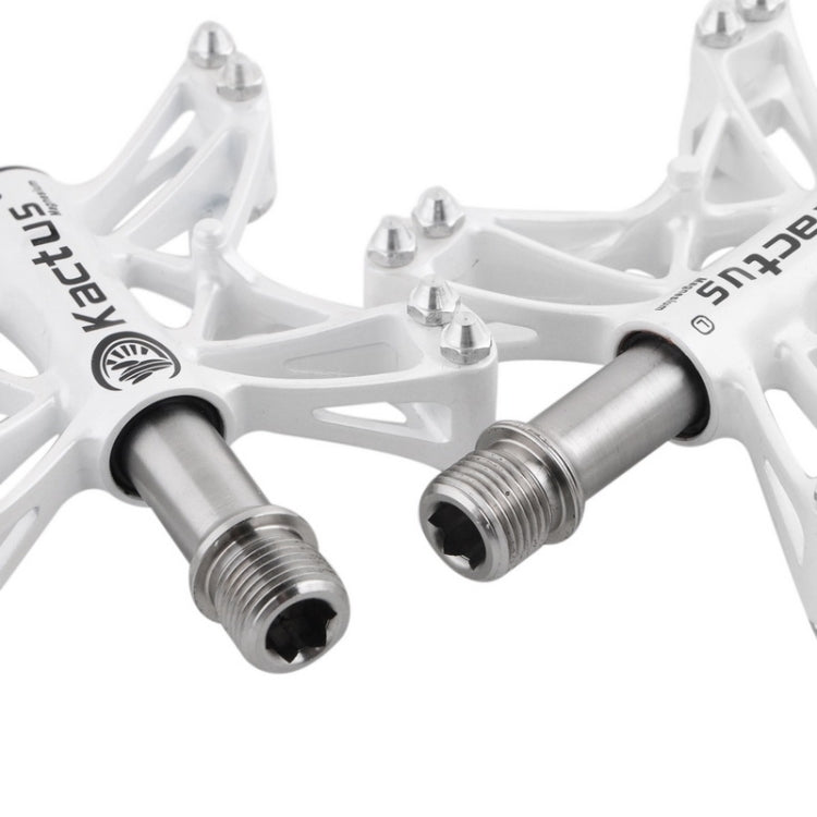 Magnesium Pedals Platform CNC Titanium Axle 9/16 inch for Kactus Bike MTB