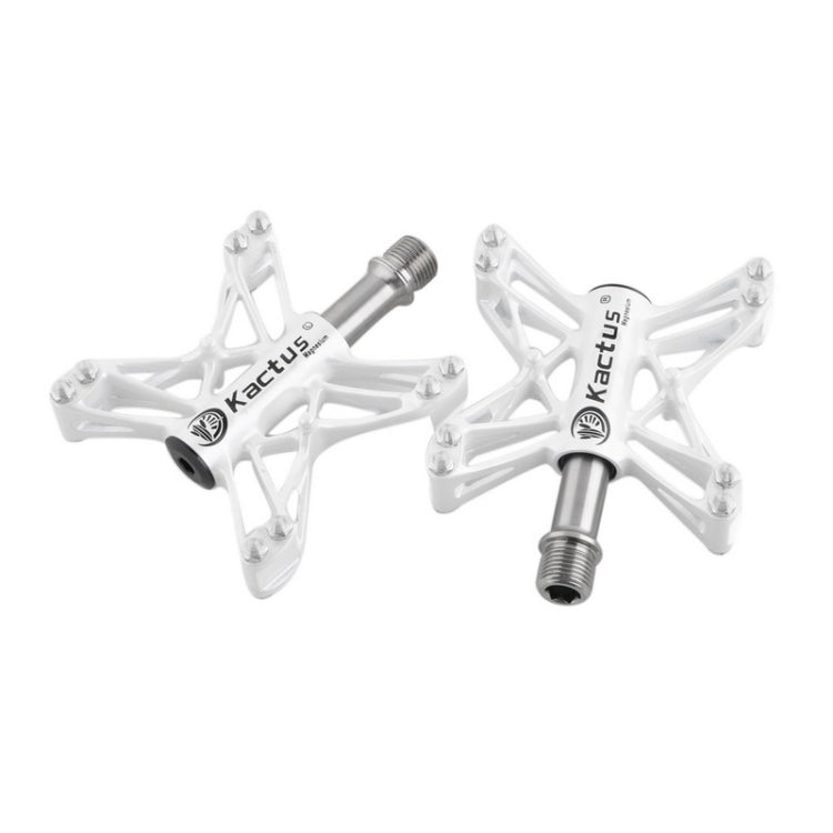 Magnesium Pedals Platform CNC Titanium Axle 9/16 inch for Kactus Bike MTB