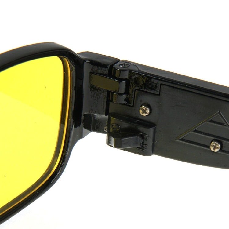 UV Protection Yellow Resin Lens Reading Glasses with Currency Detecting Function, +