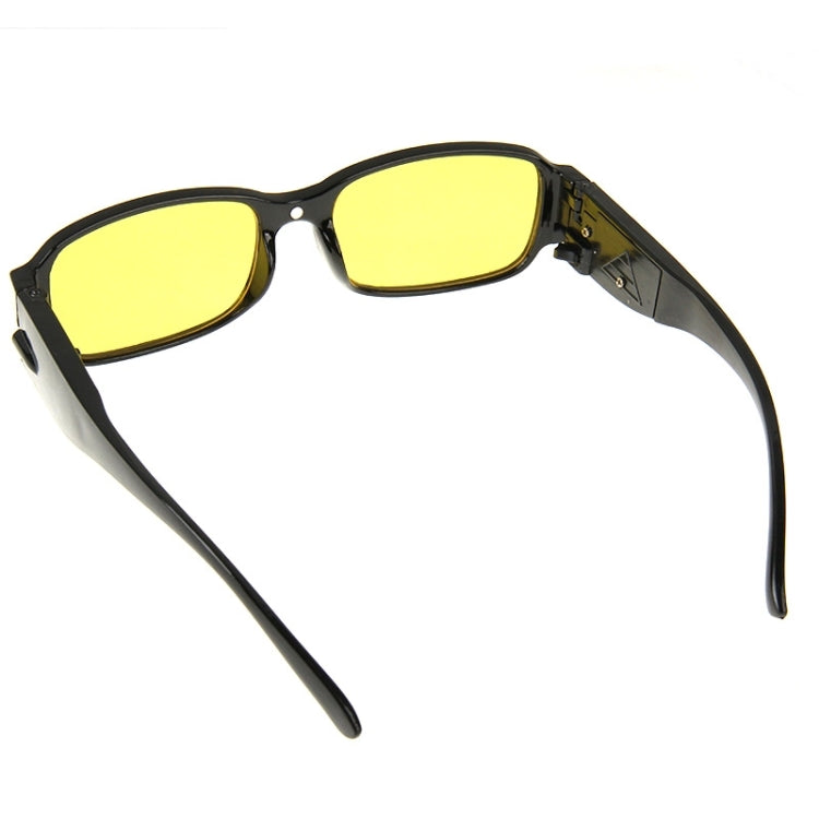 UV Protection Yellow Resin Lens Reading Glasses with Currency Detecting Function, +