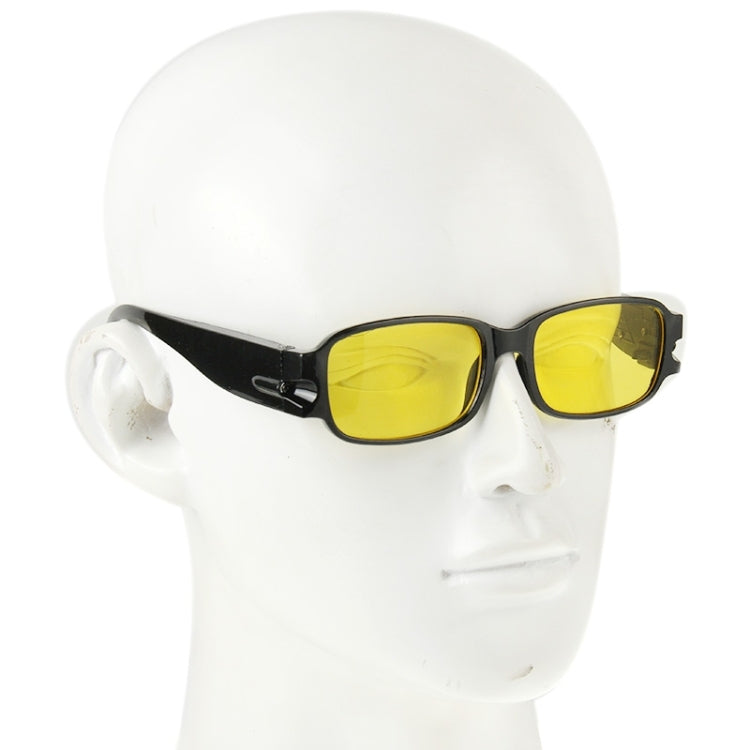 UV Protection Yellow Resin Lens Reading Glasses with Currency Detecting Function, +