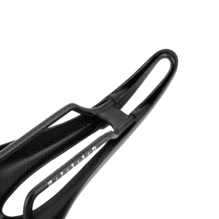 YD171 Bicycle 3K Matte Full Carbon Fiber Cushion Hollow Saddle Seat(Black)