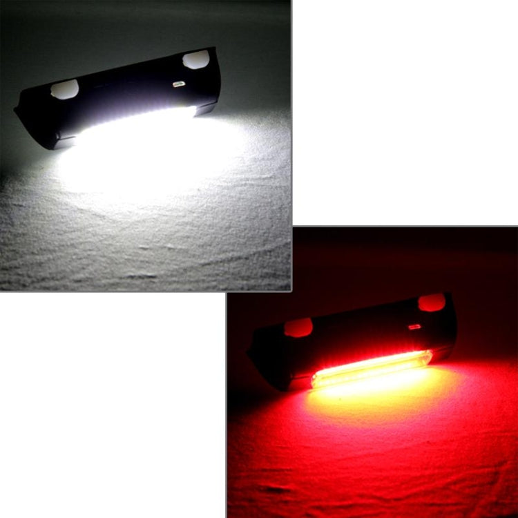 COMET 120 Lumens USB Rechargeable LED Head Light with Handlebar Mount(Black)