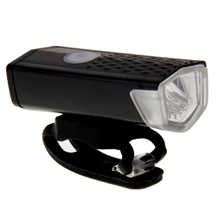 RAYPAL RPL-2255 300 Lumens USB Rechargeable LED Bike Headlight with Handlebar Mount(Black)