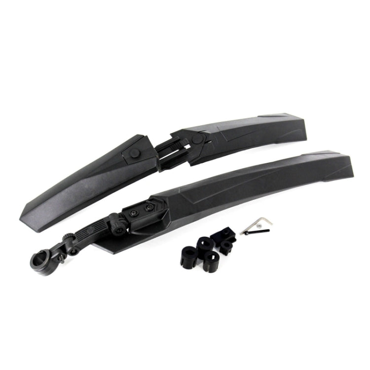Plastic + Steel Front & Rear Mudguard for 26 inch Bike MTB