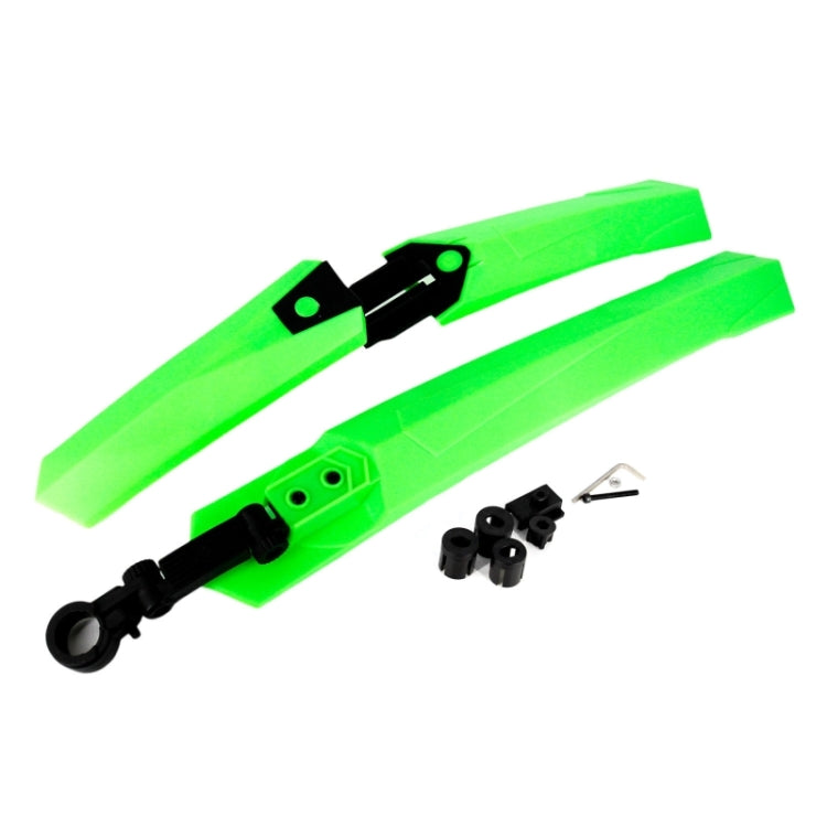 Plastic + Steel Front & Rear Mudguard for 26 inch Bike MTB