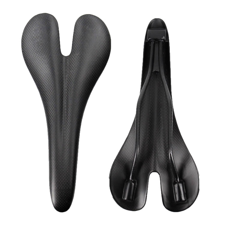YD190 MTB Road Bike 3K Matte Full Carbon Fiber Bicycle Saddle Seat(Black)