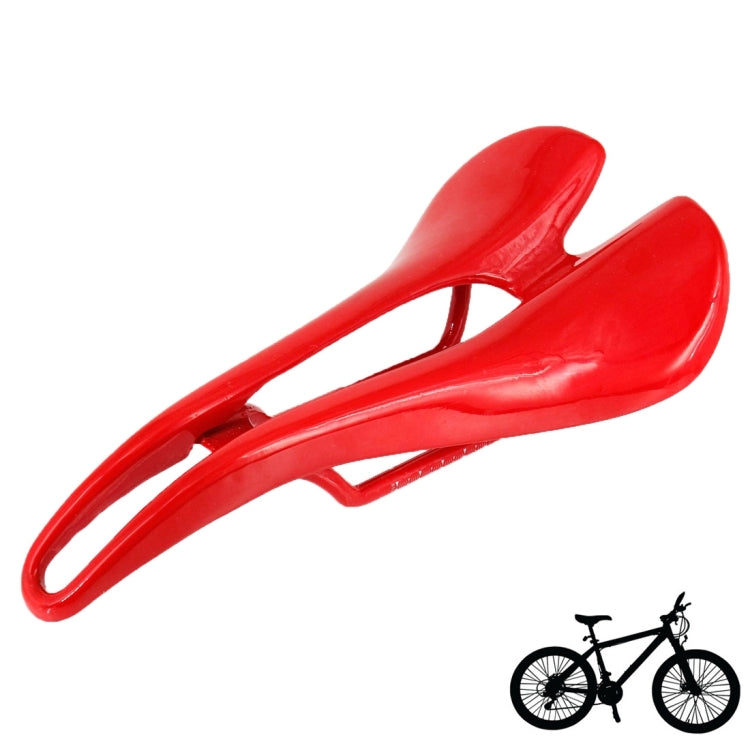 YD191 3K Road MTB Bike Bicycle Glossy Full Carbon Fiber Cushion Hollow Saddle Seat