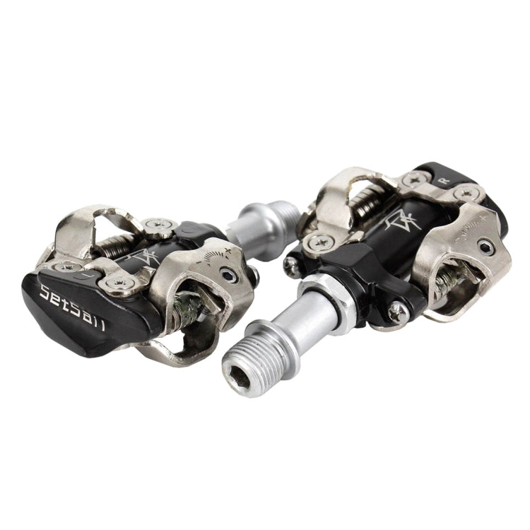 2 PCS YD193 SeatSail MTB Mountain Bike CNC Clipless Pedals(Black)