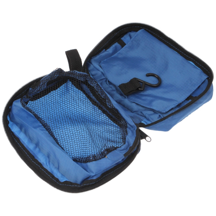 Multifunctional Wash Bag / Toothpaste Toothbrush Towel Storage Bag Pouch Organizer for Traveling(Blue)