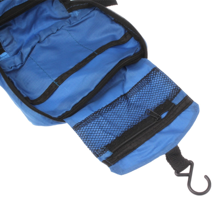 Multifunctional Wash Bag / Toothpaste Toothbrush Towel Storage Bag Pouch Organizer for Traveling(Blue)