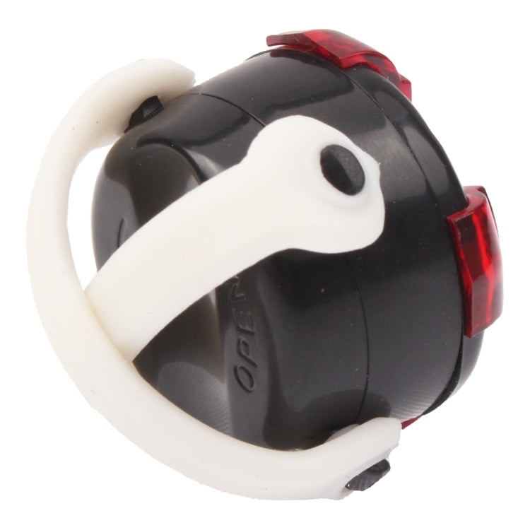 Portable 4 LED Swap Color Red / White Bicycle Bike LED Head Light / Tail Light (Random Color Delivery)