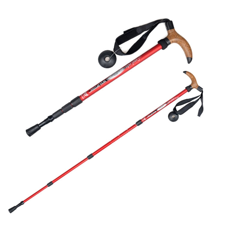 Folding Adjustable Crutch / Walking Stick, Height: 0.5-1.1m (Random Color Delivery)