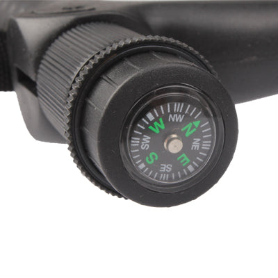Folding Adjustable Crutch / Walking Stick with Compass, Height: 0.6-1.1m (Random Color Delivery)