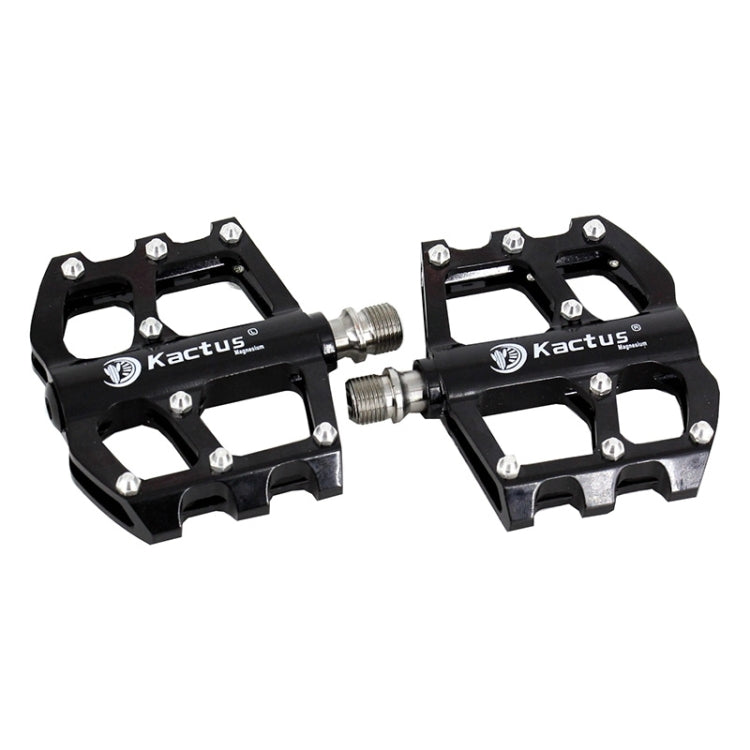 1 Pair Magnesium Pedals Platform CNC Titanium Axle 9/16 inch for Kactus Bike MTB