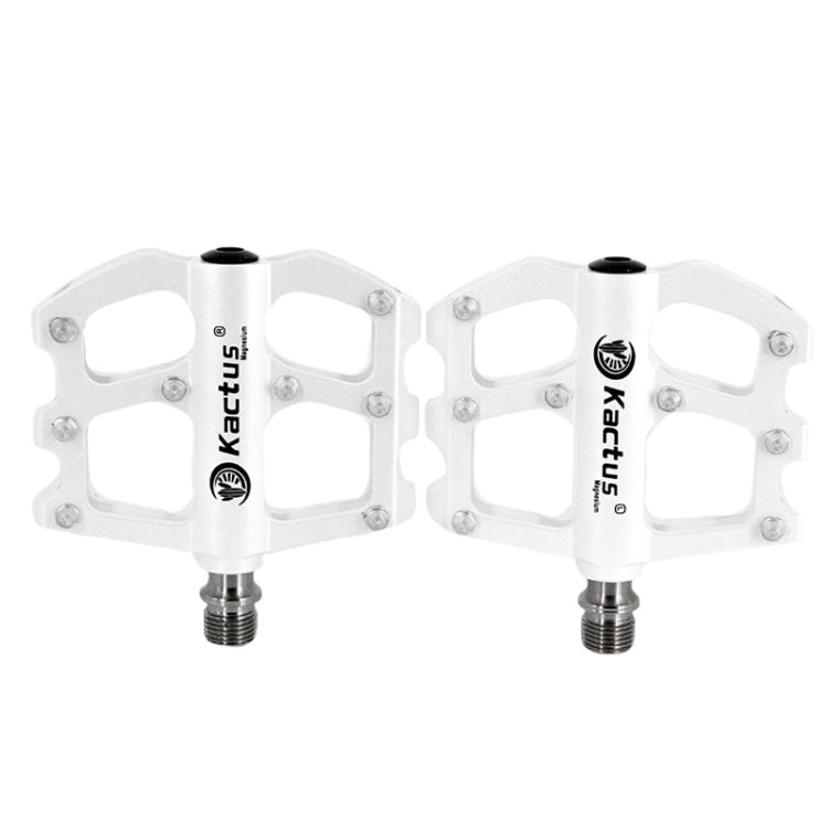 1 Pair Magnesium Pedals Platform CNC Titanium Axle 9/16 inch for Kactus Bike MTB