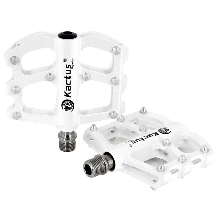 1 Pair Magnesium Pedals Platform CNC Titanium Axle 9/16 inch for Kactus Bike MTB