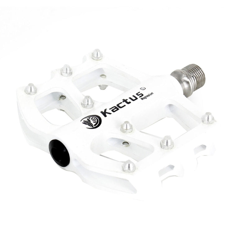 1 Pair Magnesium Pedals Platform CNC Titanium Axle 9/16 inch for Kactus Bike MTB