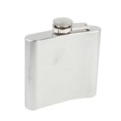 5oz Stainless Steel Liquor & Whiskey Hip Flask(Silver)