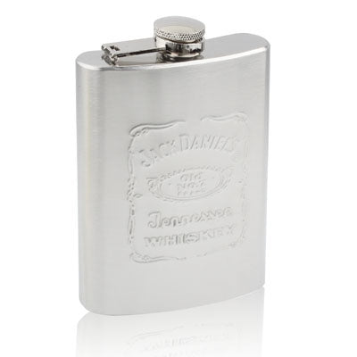 8oz Stainless Steel Liquor & Whiskey Hip Flask