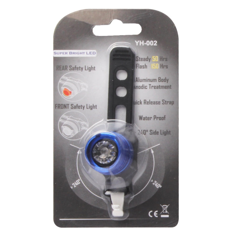 White Light Rear Safety Light / Front Safety Light (Random Color Delivery)