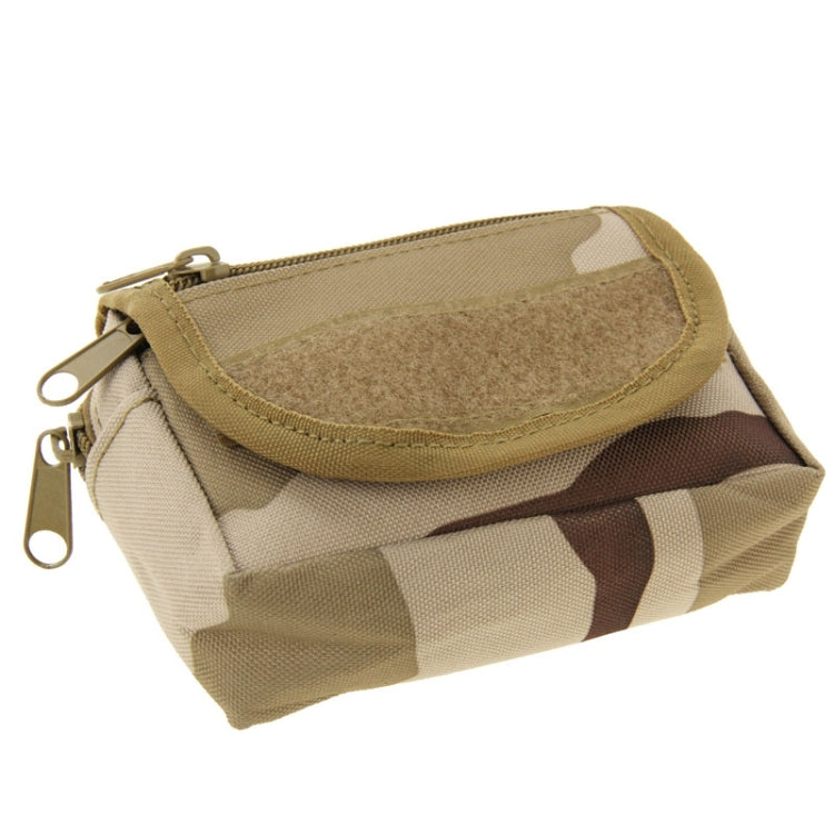 Stylish Nylon Double Waist Bags Camping Outdoor Sport Casual Waist Pack Zipper Pouch Bag