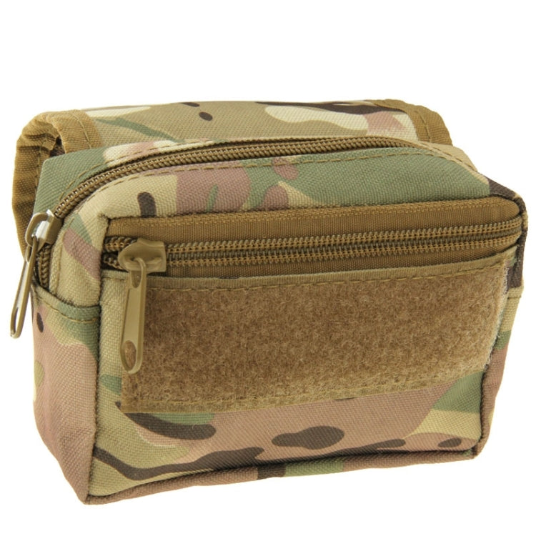 Stylish Nylon Double Waist Bags Camping Outdoor Sport Casual Waist Pack Zipper Pouch Bag