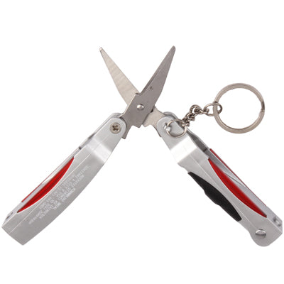 Multi-function 3-in-1 Scissors Style Ball Pen with Light / Promotion & Fashion Pen (Random Color Delivery)
