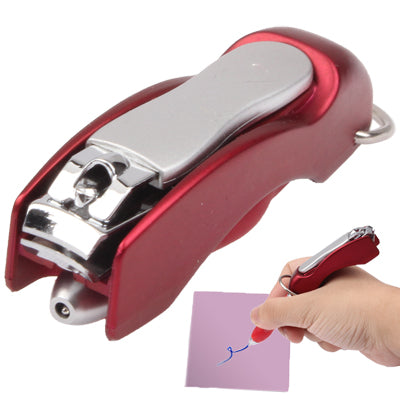 Multifunction 2-in-1 Ball Pen / Promotion & Fashion Pen / Nail Clippers Pen (Random Color Delivery)
