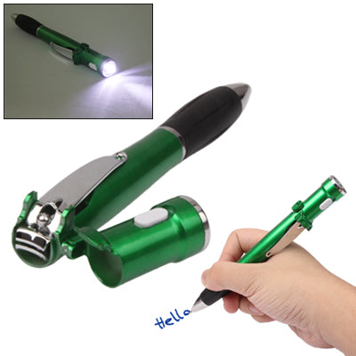 Multifunction 3-in-1 Ball Pen / Promotion & Fashion Pen / Nail Clippers Pen with Light (Random Color Delivery)