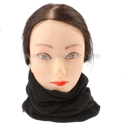 Warm Full Face Cover Winter Ski Mask Beanie Hat Scarf Hood CS(Black)