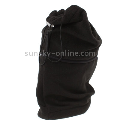 Warm Full Face Cover Winter Ski Mask Beanie Hat Scarf Hood CS(Black)
