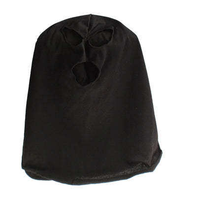 Cotton Full Face Protector with Three Hole Face Mask Cover(Black)