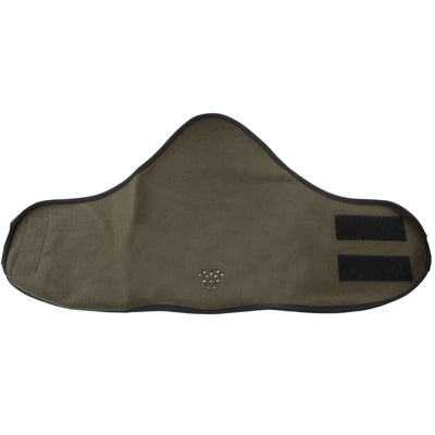 Thermal Fleece Motorcycle Cycling Sport Half Face Mask(Deep Green)