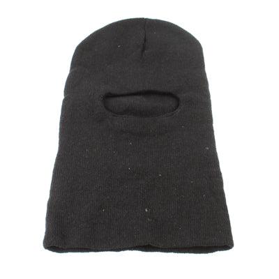 Ski Mask One Hole Knitted Warm Snowboard Hat(Black)