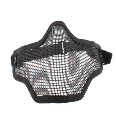 Half Face Net Mesh Style Protection Mask with Elastic Strap