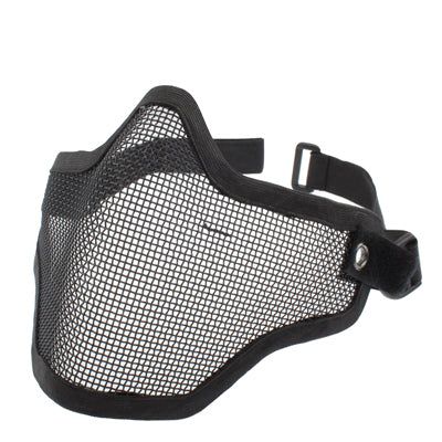 Half Face Net Mesh Style Protection Mask with Elastic Strap