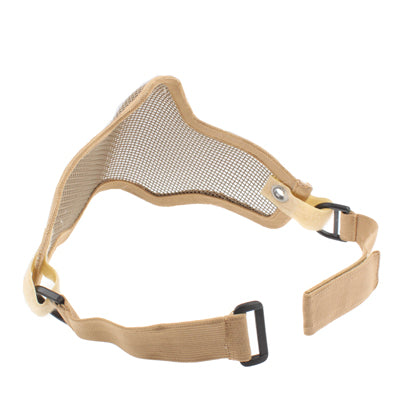 Half Face Net Mesh Style Protection Mask with Elastic Strap
