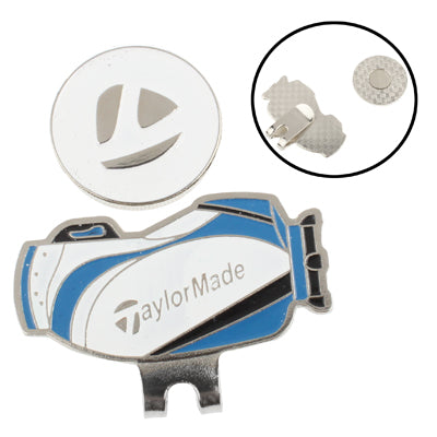 Fashionable Mini Magnetic Golf Cap Badge Insignia with Clip for Golf Sports