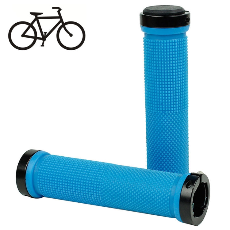 Bike MTB Fixed Gear Fixie Lock-on Grips Rubber Handlebar Grip