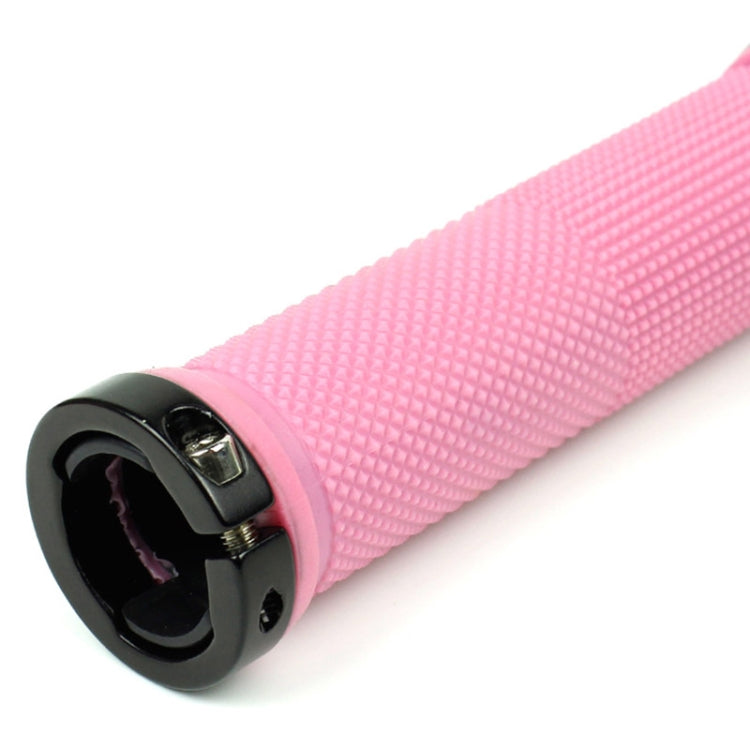 Bike MTB Fixed Gear Fixie Lock-on Grips Rubber Handlebar Grip