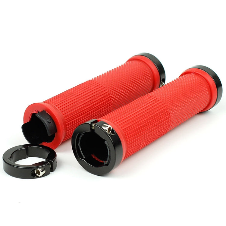 Bike MTB Fixed Gear Fixie Lock-on Grips Rubber Handlebar Grip