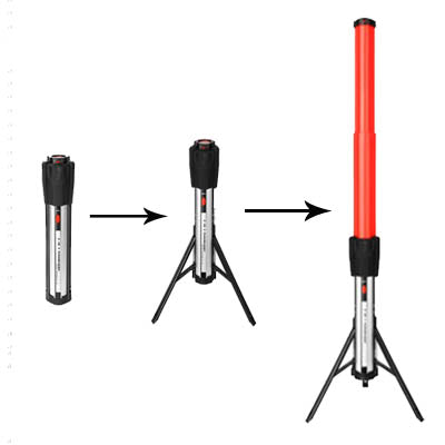 Multifunctional Glare Flashlight