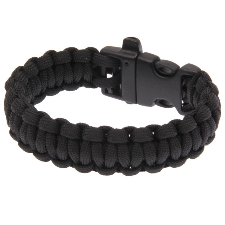 Multi-functional Nylon Braided Survival Bracelets with Whistle