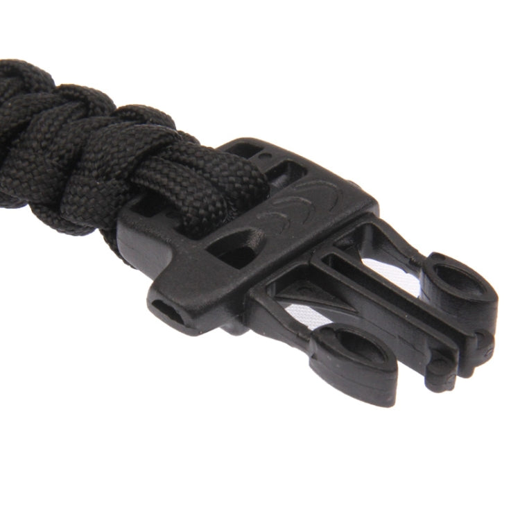 Multi-functional Nylon Braided Survival Bracelets with Whistle
